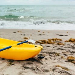 Pelican Sport Combo - 2 Solo Kids Kayaks With Paddles - Yellow/Blue -Rowing-Pelican Sport Combo Solo Jaune Bleu Poignee LS3