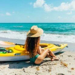 Pelican Sport Maxim 100X Recreational Kayak -Rowing-Pelican Sport KZA10P109 00 LS3