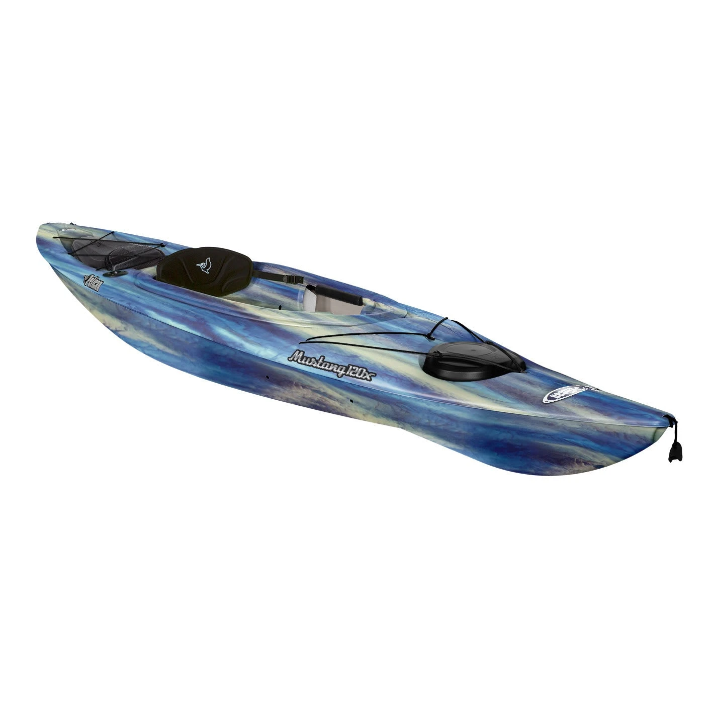 Pelican Sport Mustang 120X EXO Recreational Kayak 1 Pelican Sport Mustang 120X EXO Recreational Kayak