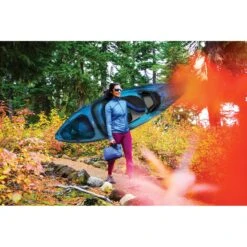 Pelican Sport Mission 100 Kayak With Paddle -Rowing-Pelican Sport mission 20100 20kayak 20with 20paddle KAP10P100 Blue PELICAN lifestyle 1