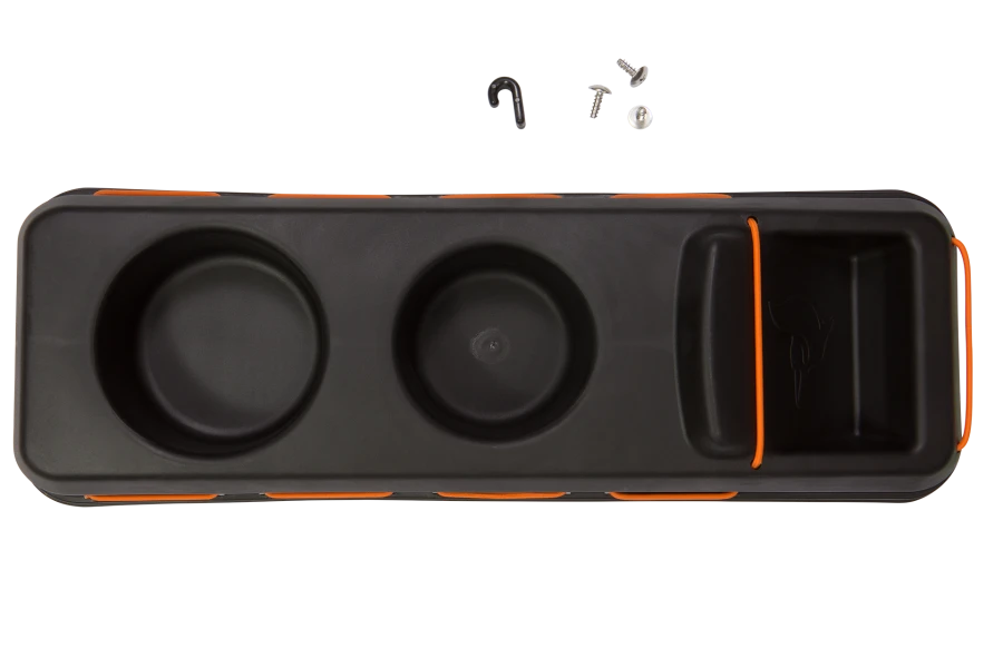 Center Console Cover With Bungee Cord In Orange 1 Center Console Cover With Bungee Cord In Orange